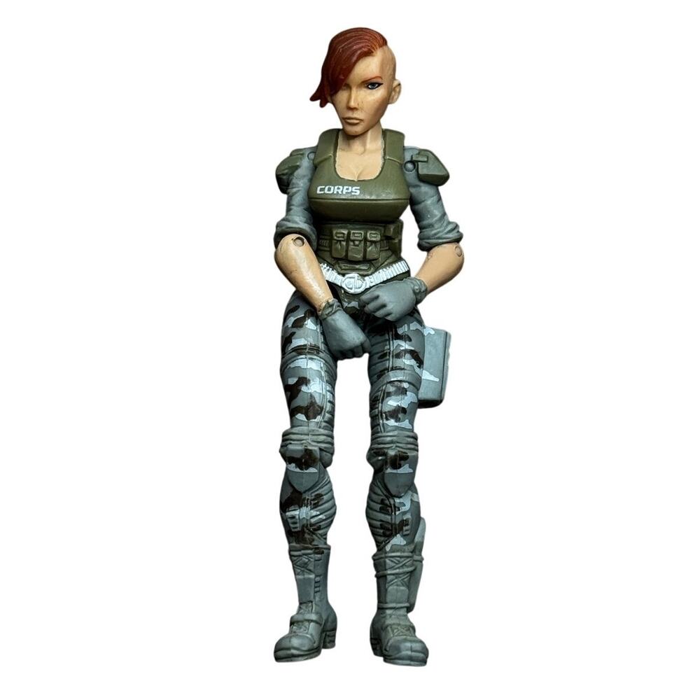 Lanard The Corps Elite "Snakebite" Action Figure Natasha Raven 4"  2015 Toy